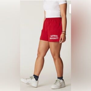 Harvard University Track Shorts, Hype & Vice Size M Red *Like New
